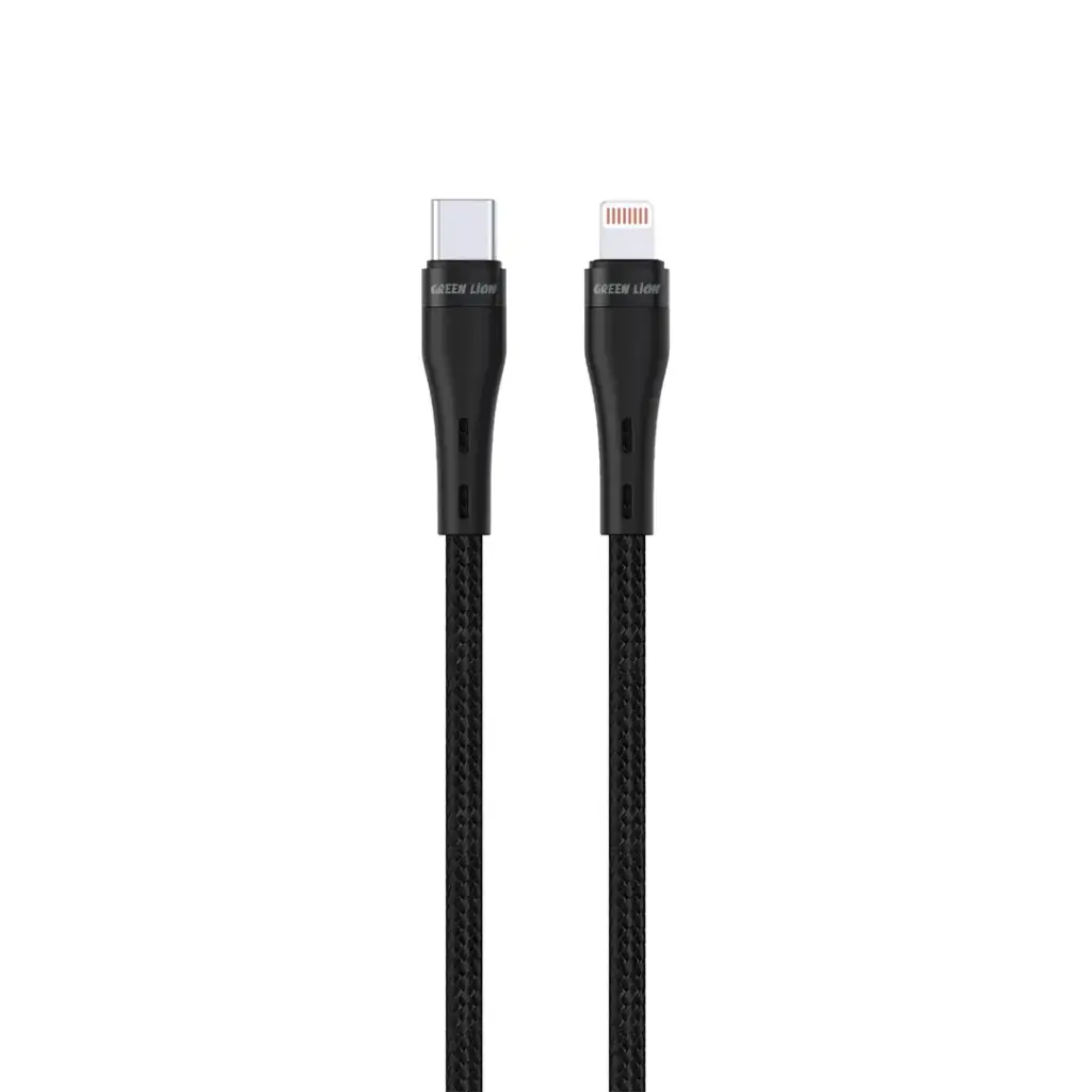Green Lion USB-C to Lightning Braided Cable (5M)